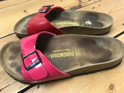 ONE PINK ONE RED Birkenstock Sandalen Damen Birkenstocks Madrid SANDALS UK 6/39