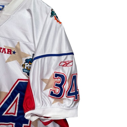 Miami Dolphins 2003 NFL All Star Game Pro Bowl Jersey #34 Ricky Williams 54 Hawa - Picture 4 of 8