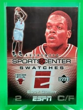 Eddy Curry 2005-06 Upper Deck ESPN Sports Center Swatches #SCS-EC NBA Bulls
