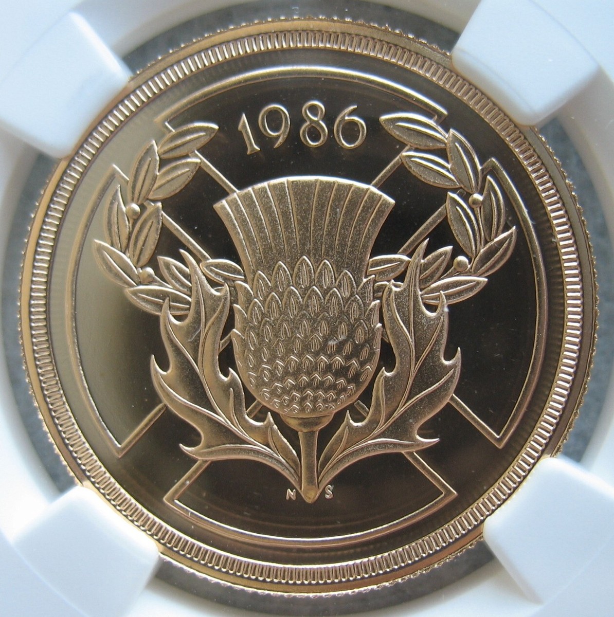 コレクション 1986 G.BRITAIN 1 Sov PF 70 ULTRA CAMEO 1986 GREAT BRITAIN GOLD 1/2 SOVEREIGN NGC PF 70 ULTRA CAMEO