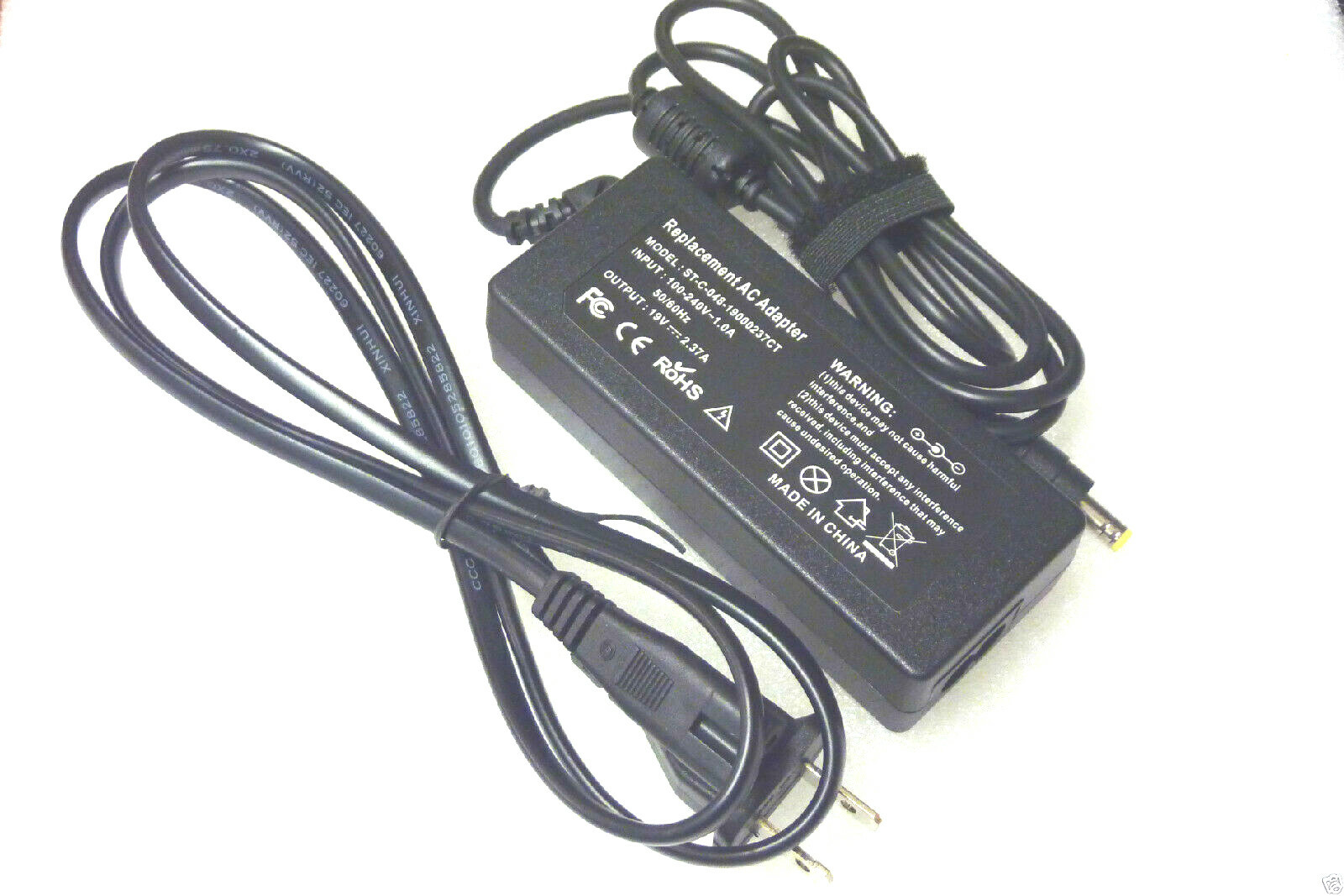 AC Adapter For Toshiba CB30-A3120 CB35-A3120 Chromebook 45W Charger Power Cord