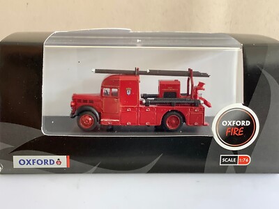  Oxford Fire 76BHF002 1:76 Bedford Heavy 12 London Fire Brigade (EW406-9S1/3)