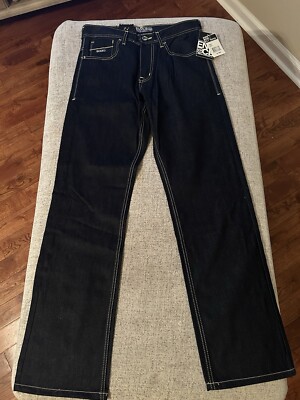 NWT ENYCE Jeans Citrus Mens 30 30x34 Sean Combs Relaxed Fit Vintage Y2K