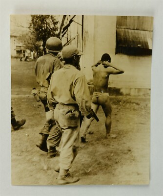 American Filipino Soldiers Capture Japanese Prisoner War 1945 WWII ...