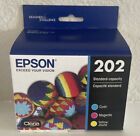 Epson - 202 Standard Color Ink Cartridges - 3 Cart. Combo - Genuine New Sealed
