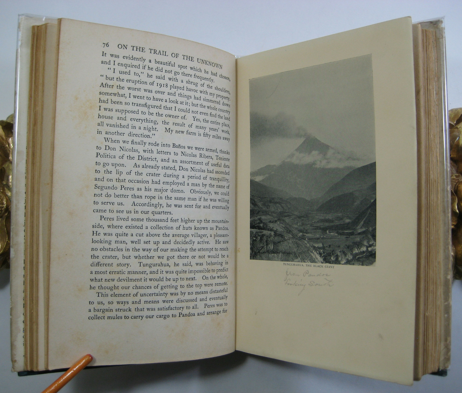 On the Trail of the Unknown Dyott 1st Edition + Clippings Fawcett