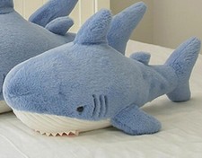 Blue Shark 24 Inch Stuffed Animal Plush Toys Toddler Doll Kids Gifts