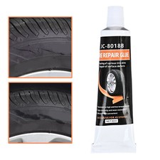 Tire Repair Adhesive 50ml Car Tire Glue Black Repair Sealant Waterproof Filler