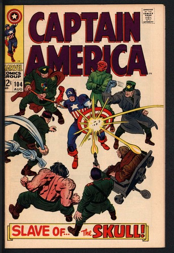 Capitán América #104 7,5 // Marvel Comics 1968 - Imagen 1 de 2