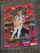 2024 Panini Select WNBA - Concourse Pink Ice Prizm #94 Chelsea Gray