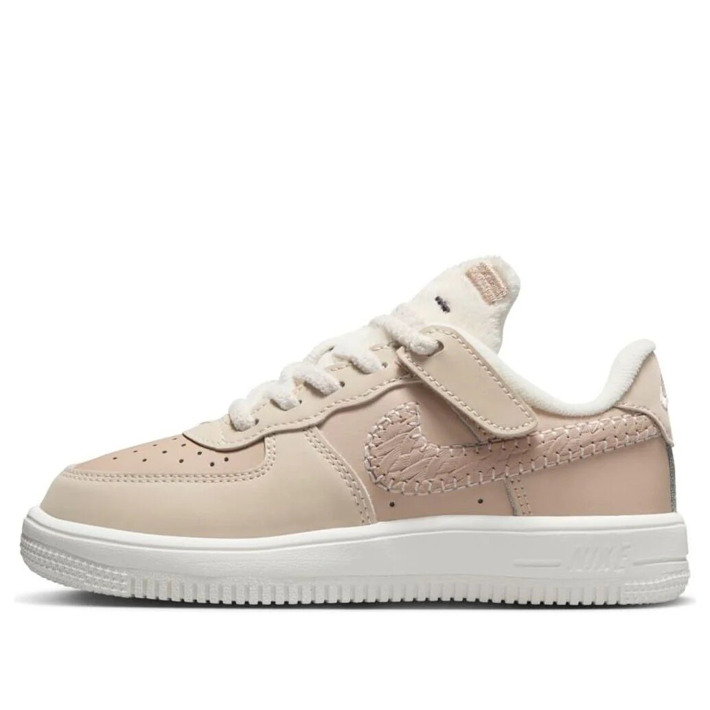 Кроссовки для маленьких детей Nike Air Force 1 Low Easyon SE 1 Sanddrift/Парусина цвета слоновой кости (FZ4514