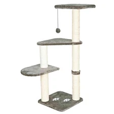 TRIXIE Altea Cat Tree, Tall Scratching Posts, 3 Elevated Platforms, Dangling ...