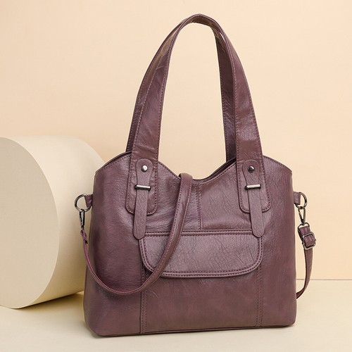 Tote Messenger Hobo Crossbody Purse PU Leather Shoulder Bag Women Handbag Wallet - Picture 30 of 31