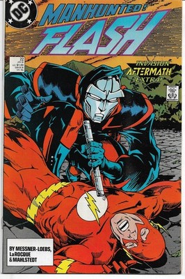 DC Copper Age : The Flash #22 (Greg LaRocque) Manhunter (1989)