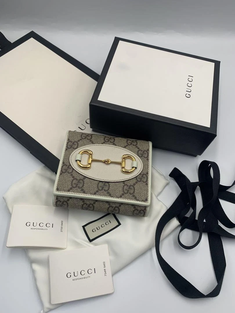 Gucci Portefeuille Pliable Supreme Tuyau Bit m1_0419