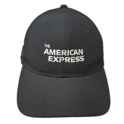 Adidas Baseball Cap Black One Size American Express Logo Strapback Hat Corporate