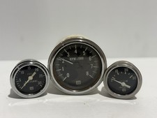Stewart Warner Sw 8k Rpm Tachometer Vacuum And Fuel Pressure Gauge Set Stewart Warner Sw 8k Rpm Tachometer Vacuum And Fuel Pressure Gauge Set