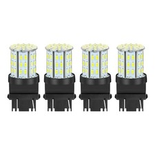 4PCS 3157 LED Bulbs 64-Chip 6000K Super Bright For Tail Brake Turn Signal Lights