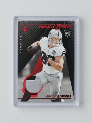 2024 Panini Encore XPRess Brock Bowers Patch #32/75 Raiders RC