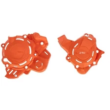 Acerbis 2981475226 X-Power Case Saver Kit Orange Fits KTM 125SX 2023-2024