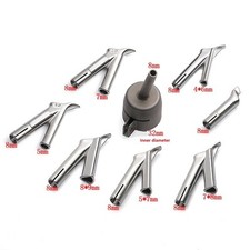 8PCS 5mm Welding Tip Nozzles for Vinyl PVC Plastic Hot Air Weld Tip Speed Nozzle