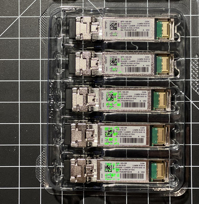 Cisco SFP-10G-SR Genuine 10GBASE-SR SFP+ Module 850nm 300mW/Hologram,Free Ship