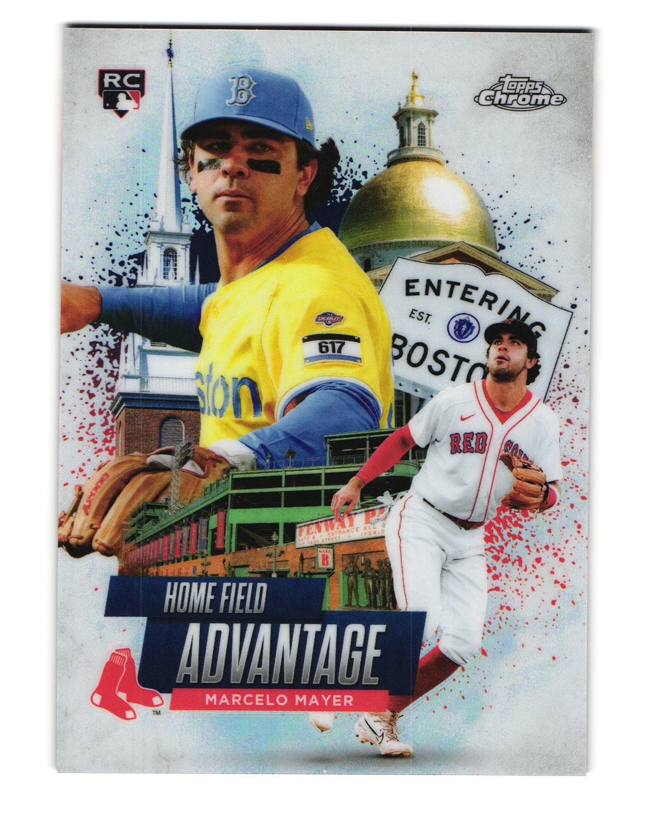 2025 Topps Chrome Update #HA-47 Marcelo Mayer Home Field Advantage Rookie RC