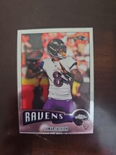 2025 Topps Chrome Football Lamar Jackson 1975 Parallel