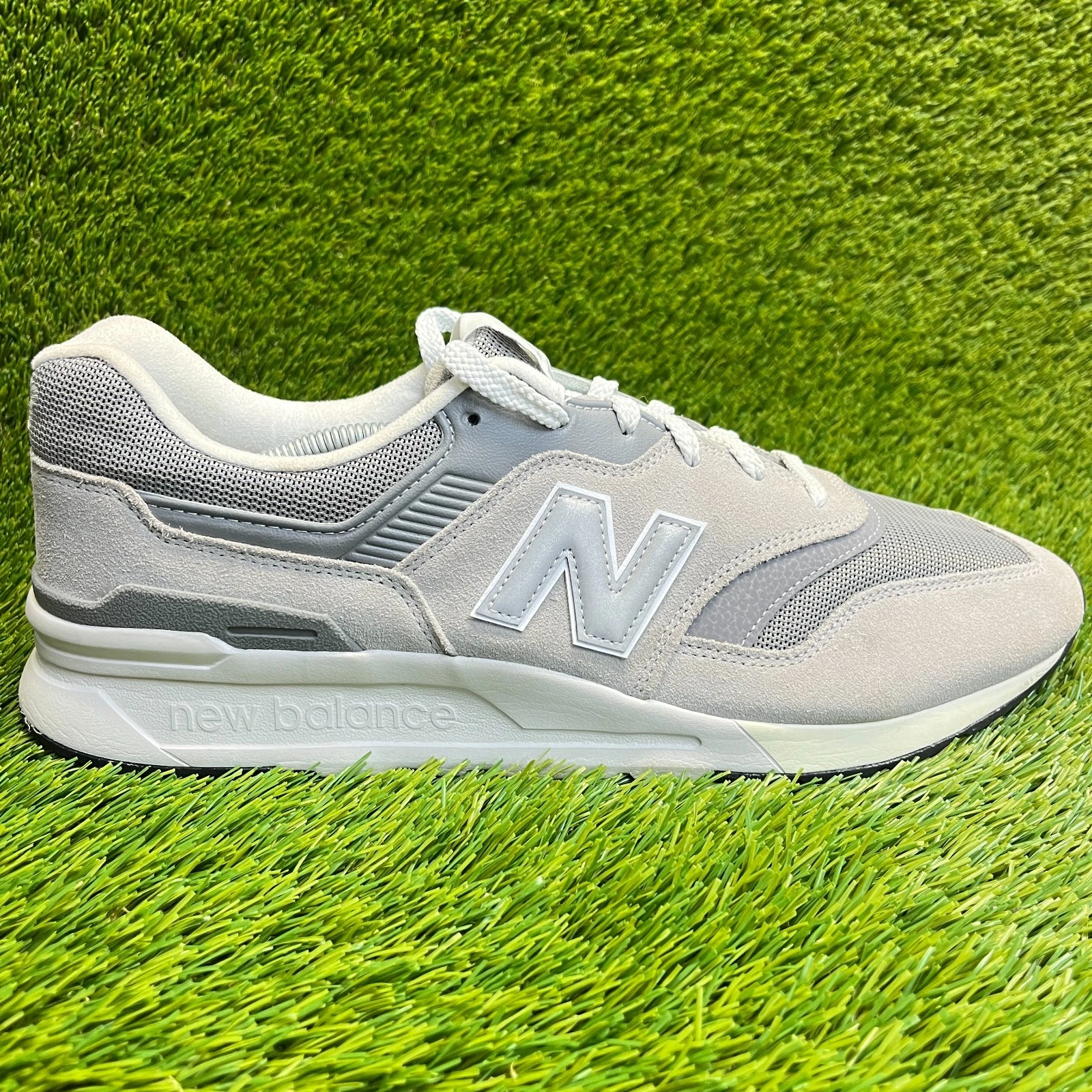 Scarpe sneakers New Balance 997H uomo taglia 14 grigio bianco corsa atletica passeggio