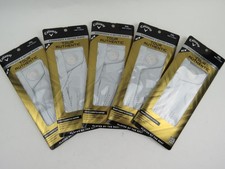 Lot of 5 Callaway Tour Authentic Golf Glove Cabretta Leather Men  s XXL Right NEW