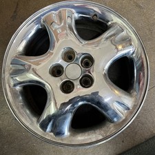Single 16" Factory Chrome 5-Spoke Wheel — 2004 PT Cruiser GT OEM