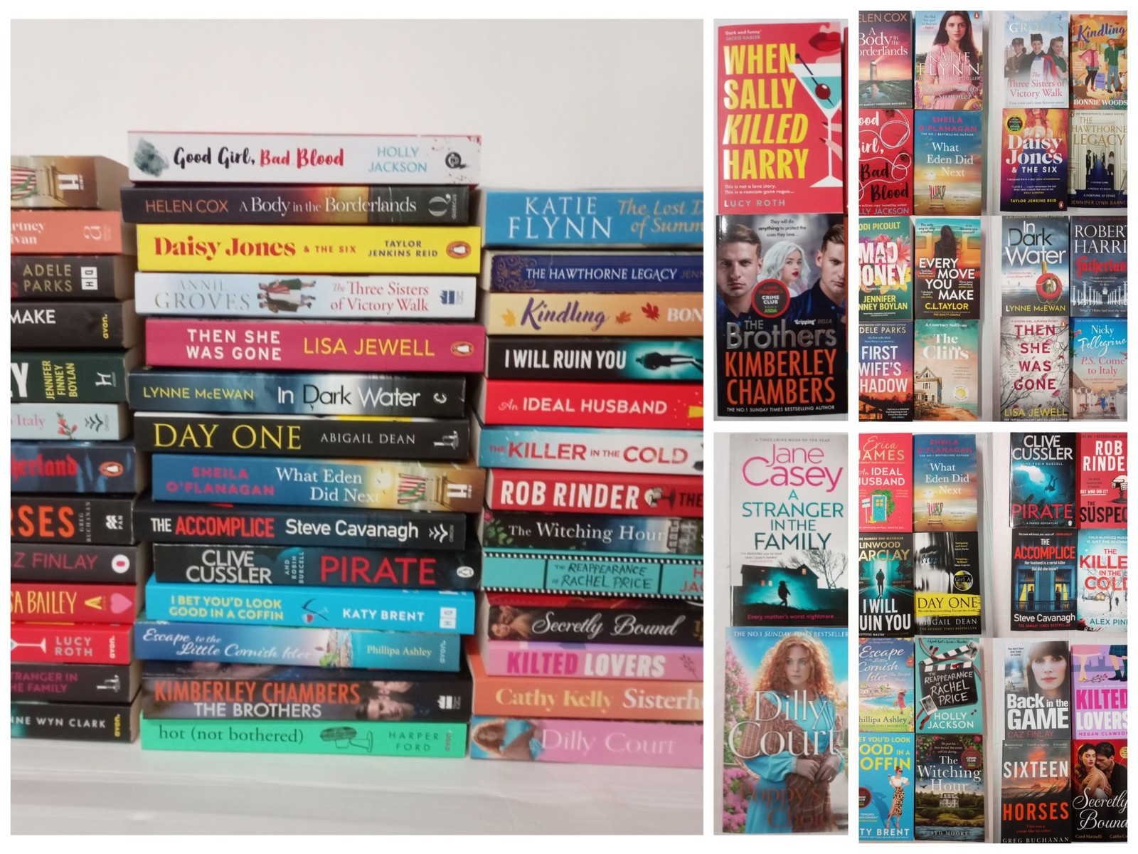 40 New Fiction Books Collection - Crime, Romance, Thriller, Historical, Sci-Fi