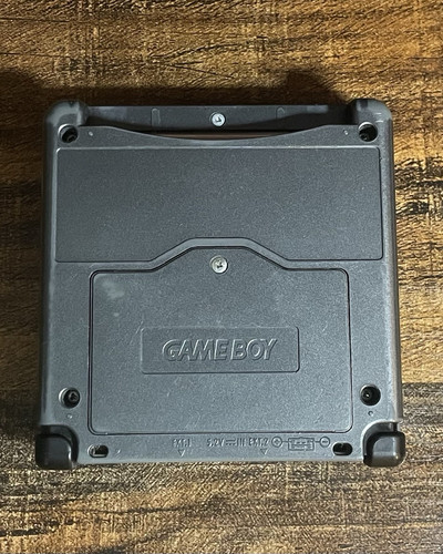 Nintendo Game Boy Advance SP Graphite AGS-101 w Charger, Plastic Case and Game - Picture 5 of 9