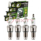 4 pc E3 Spark Plugs for 1983 Nissan Pulsar 1.6L L4 Ignition Wire Secondary zc