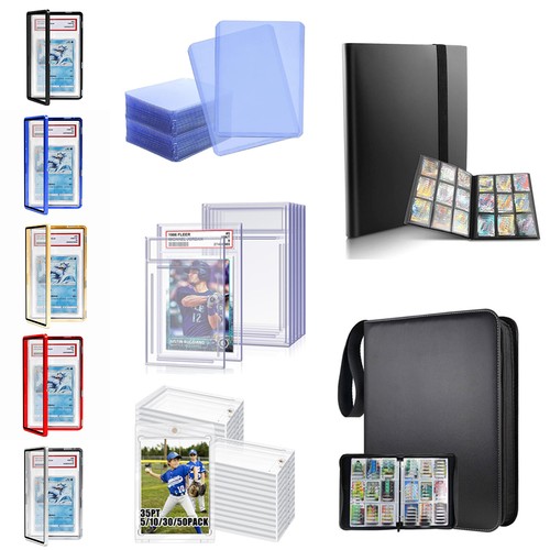 Pocket Trading Card Binder Card Holder Protector Trading Cards Sleeves Display