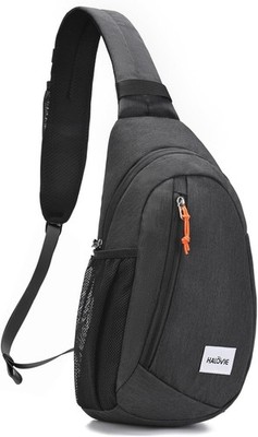 Umhängetasche Schwarz Herren Damen 11-Zoll Tablet Tasche 9 Liter | Anti-Diebs...