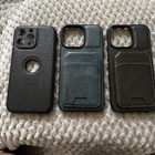iPhone 15 Pro Leather Cases Set of 3