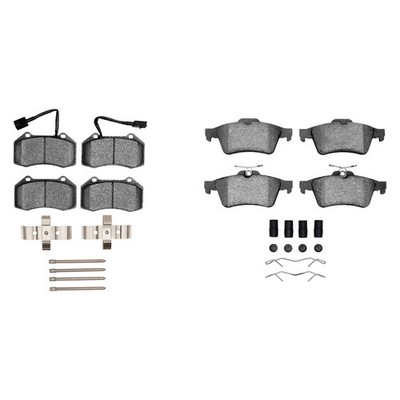 For Chevy Cobalt 08-10 R1 Concepts Optimum OEp Front & Rear Brake Pad Set