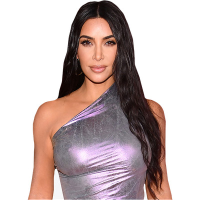 Kim Kardashian (langes Kleid) Half Body Buddy Cutout