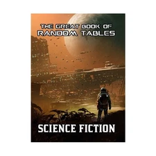 Word Mill Fantasy RPG Great Book of Random Tables - Science Fiction EX/NM