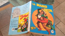 TEX GIGANTE N.1 LA MANO ROSSA 1964 DA 400 LIRE ORIGINALE OTTIMO