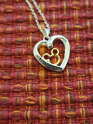 Disney Necklace My Heart Belongs To You, new, never worn