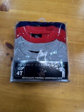 Beverly Hills Polo Club Boys  Thermal Underwear Set   6 Pieces Size 4T