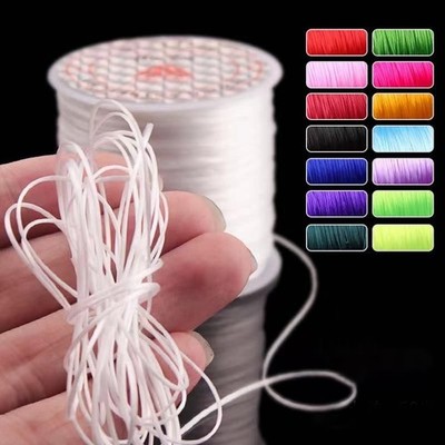 50 M Starkes Elastisches Stretch-Perlenfaden-Schnur-Armband-Seil Für Diy DE
