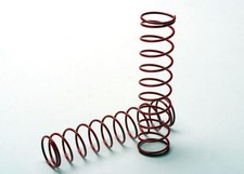 TRA4957 SPRINGS, RED FOR ULTRA SHOCKS ONLY 2.5 RATE F/R 2