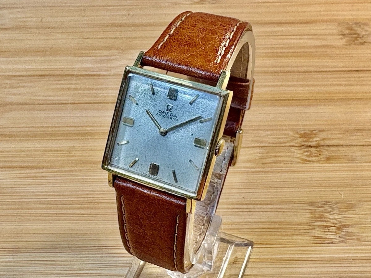 OMEGA - De Ville 161.014 1960s Rare Gold Plated Vintage Men's