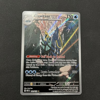 Clawitzer 141/132 Pokemon TCG Mega Evolution Illustration Rare