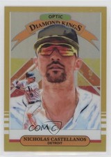 2019 Donruss Optic Diamond Kings Gold Prizm 9/10 Nick Castellanos Nicholas 10yr