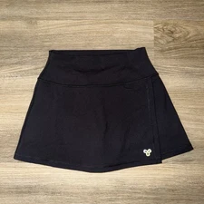 NWT Aritzia Golden Tennis Micro Slit Skort Black Size Small Women’s 