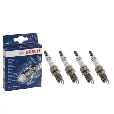 4x BOSCH Zündkerze Zündkerzen 0 242 135 517  VR7SI332S